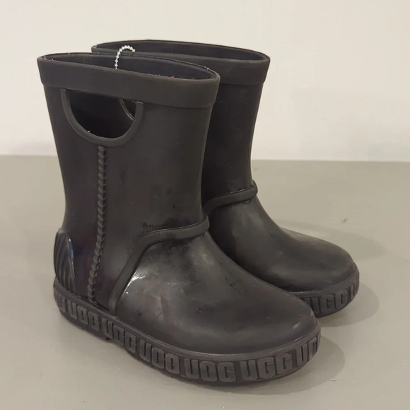 UGG Drizlita‎ Rainboots Black size 9 Unisex - Picture 1 of 7